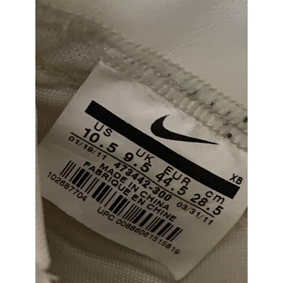 Nike Blazer Mid AB Green Suede Mid 473442-300 Vintage 2011 Size 10.5 Shoes - Picture 7 of 9